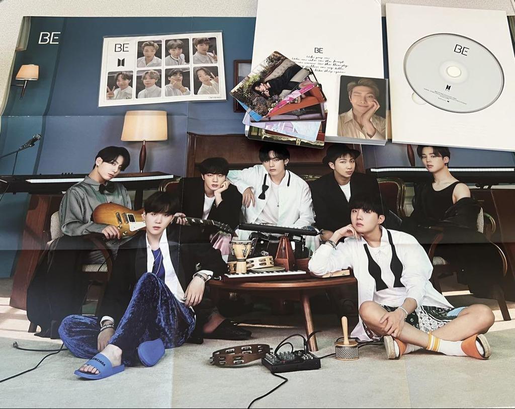[USED] BTS Album BE Essential Edition comes with a bonus magnet!