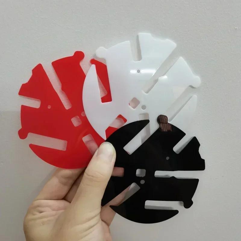 W12For VW Volkswagen Jetta MK5 Golf 110mm Emblem Backing Plate for Volkswagen Golf 6/7/7.5 Polo/Passat/T-Roc/Arteon/Tiguan/CC Trunk