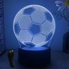 3D Football Lamp Illusion Child LED Night Light Luminous Soccer ball Touch  Nightlight Kids Bedroom Decoration Table Lamp Gifts