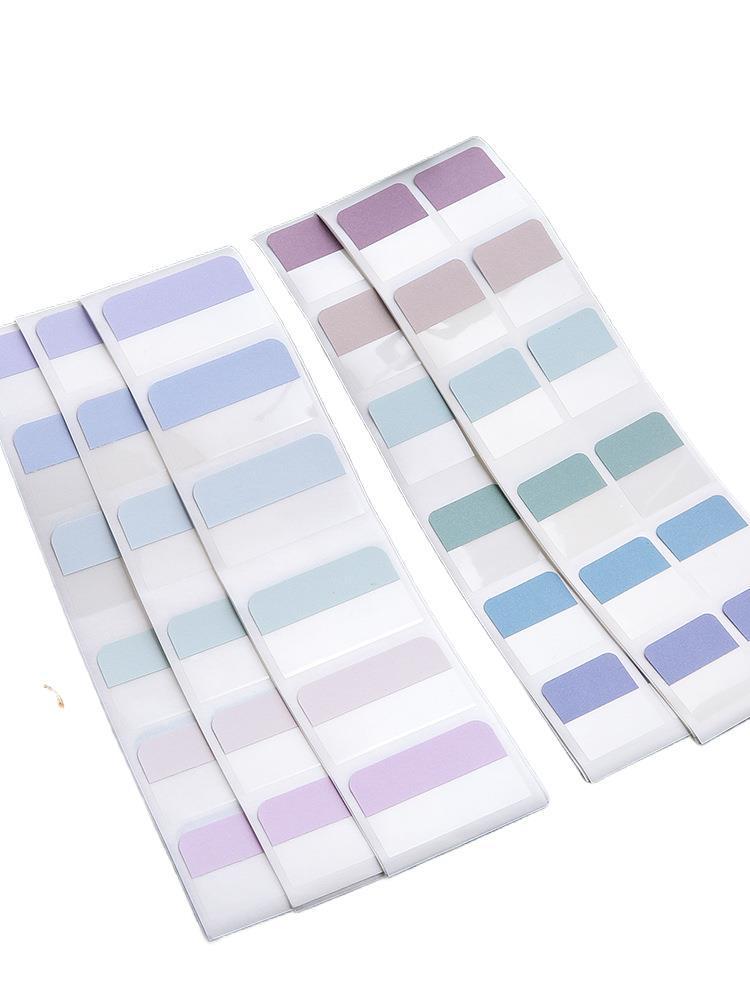 Morandi Writable Label Stickers: Post-it Notes Memo Pads