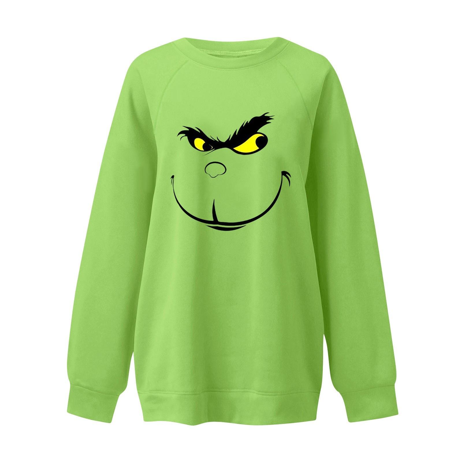 Женский повседневный и модный свитер с круглым вырезом — фото 5