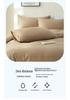 A-class Pure Cotton Solid Color Pillowcase Pair 48x74cm - Skin-Friendly for Home & Hotel Use