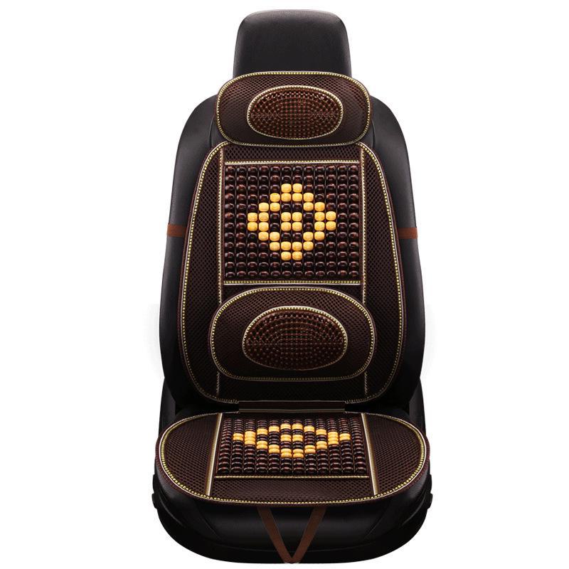 Car Seat Cushion - Bamboo & Wood Beads Summer Cool Mat
