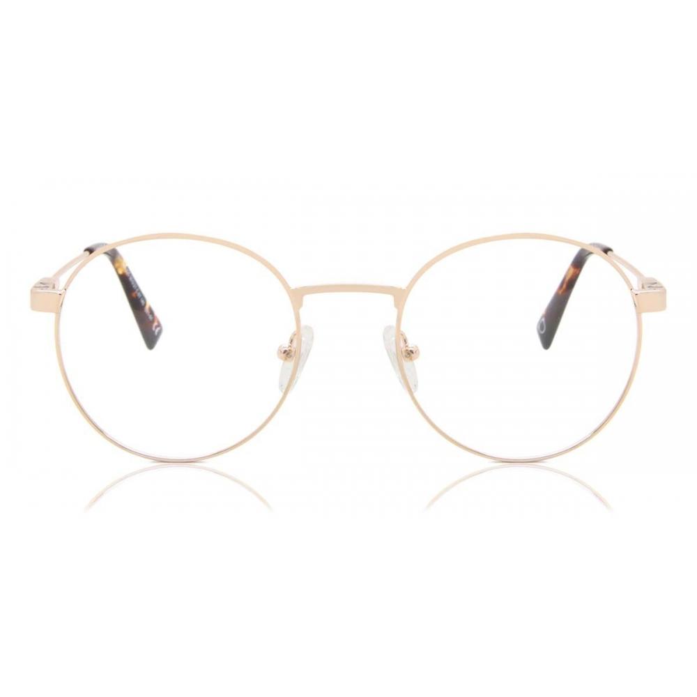 

Full Rim Oval Gold Smartbuy Collection Quevilly Jsv 225 001 Fashion Unisex Eyeglasses Gold/50-21-145
