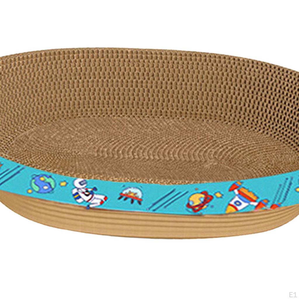 Cat Scratcher Board Cardboard Corrugated Scratch Pet Cushion Sofa for Indoor