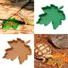 Reptile Water Food Bowl Plastic Pet Bowls Small Reptile Mealworms Dish for Lizard Bearded Dragon Spider Cricket Tortoise