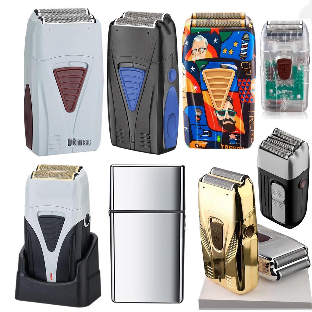 4D Double Head Reciprocating Electric Bald Head Shaver & Whitener for Men