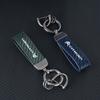 Carbon Leather Key Chain Ring Keyring For Citroen C1 C2 C3 Vts C4 Saxo C4L C5 C6 C8 Xsara Picasso Berlingo Cactus Aircross C3-XR
