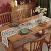 Bohemian Cotton Thread Nordic Table Runner: Retro American Country Mori Style for Coffee Table & TV Cabinet