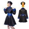 Halloween Cosplay Jiangshi Costume New Material Skirt One Piece Cute Disguise Party Performance Costume School Festival Cultural Festival Stage