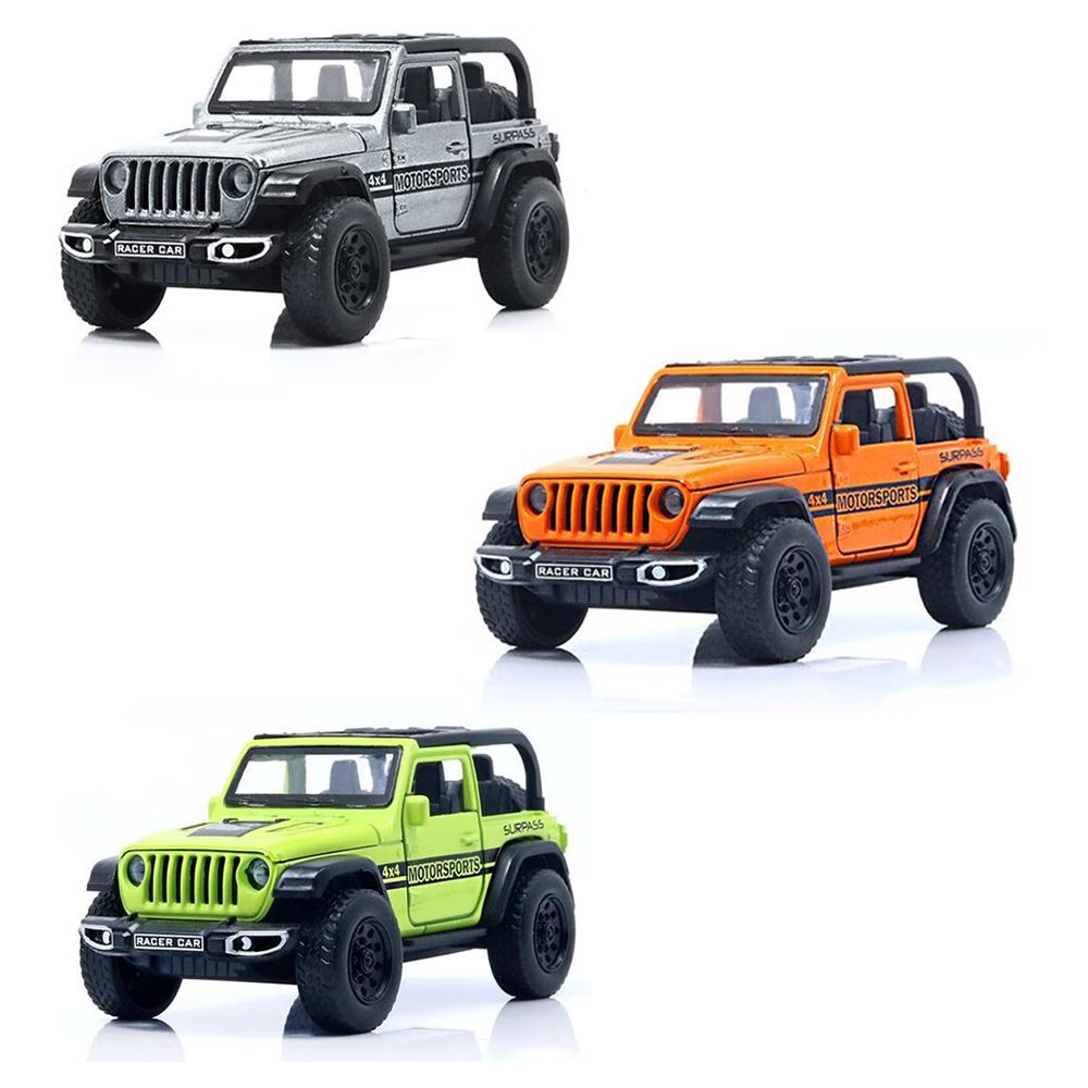 Alloy Off-Road Vehicle 1:36 Model Car With Four Doors That Can Be Opened, Toy Gift Decoration