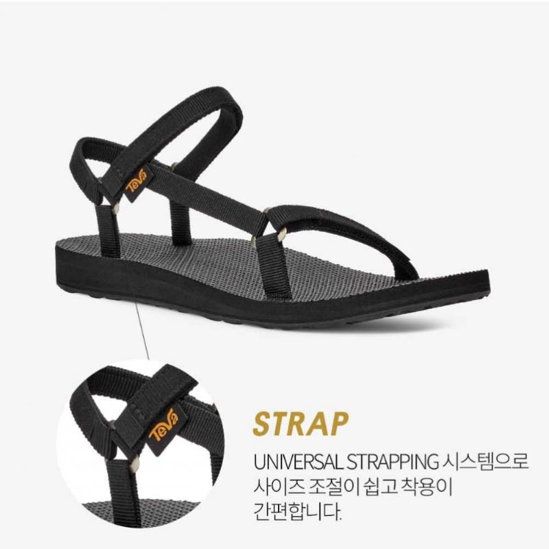 Teva Women S Original univerSal Slim Black Stvf2510110 Blk