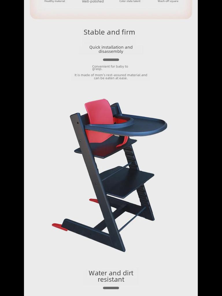 Universal Baby Dining Chair & Tray for Children's Growth