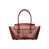 Sandah Large Capacity Fashion Vintage Leather Handle Tote Shoulder Bag Women Bags Red 6239113