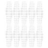 240pcs False Toe Nails Frosted   Full Cover   Short Artificial Toe Nail Kit for Manicure Art