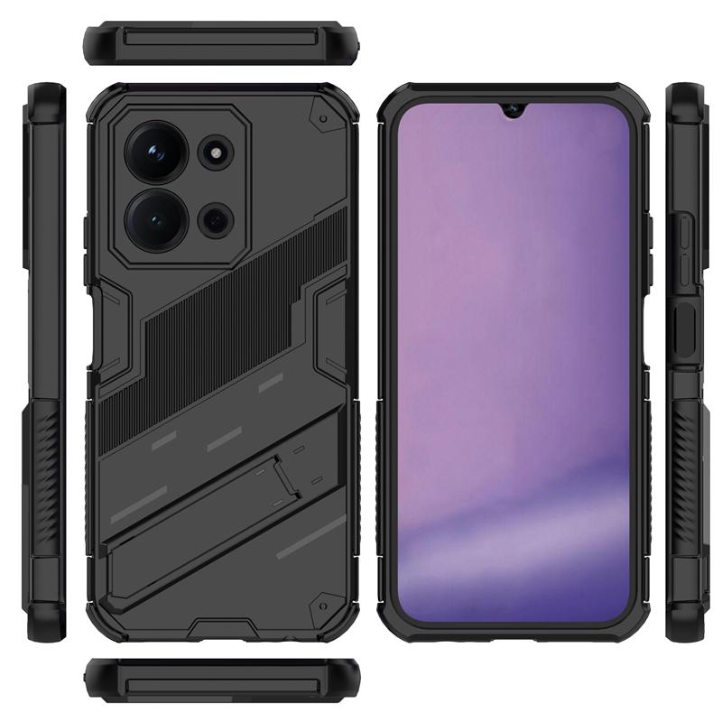 Handyhülle für Xiaomi Poco C85 Hülle Stoßfest Hart Rüstung Handyhalter Vollabdeckung Hülle für Poco C85 Hülle für Poco C85 6,9 Zoll