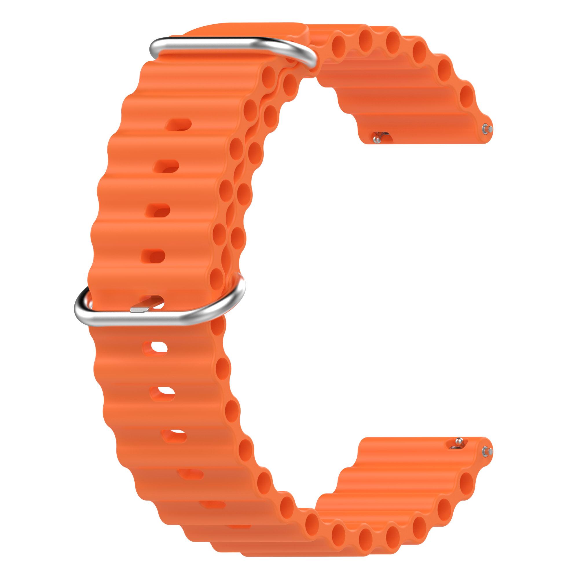 

Ремешок для GarminActive 6 5 4 3 Ремешок для часов для garmin Vivoactive 6 5 4 3 Силиконовый сменный ремешок Браслет Garmin Vivoactive 3 оранжевый