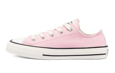 Chuck Taylor All Star Low Top Canvas Low Top Kids Canvas Shoes Pink White Teenagers 670698C