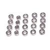 20 Pcs RC Bearing Kit Fit for Axial SCX30 1 30 RC Stainless Steel RC Crawler Car Bearings for Upgrade