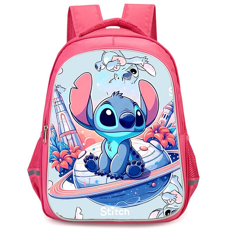 Stitch Peripheral Anime Backpack Men'S And Women'S School Bags