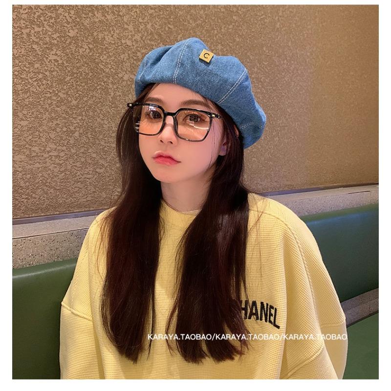 Hat, Female, Big Head Circumference, Beret, Painter's Hat