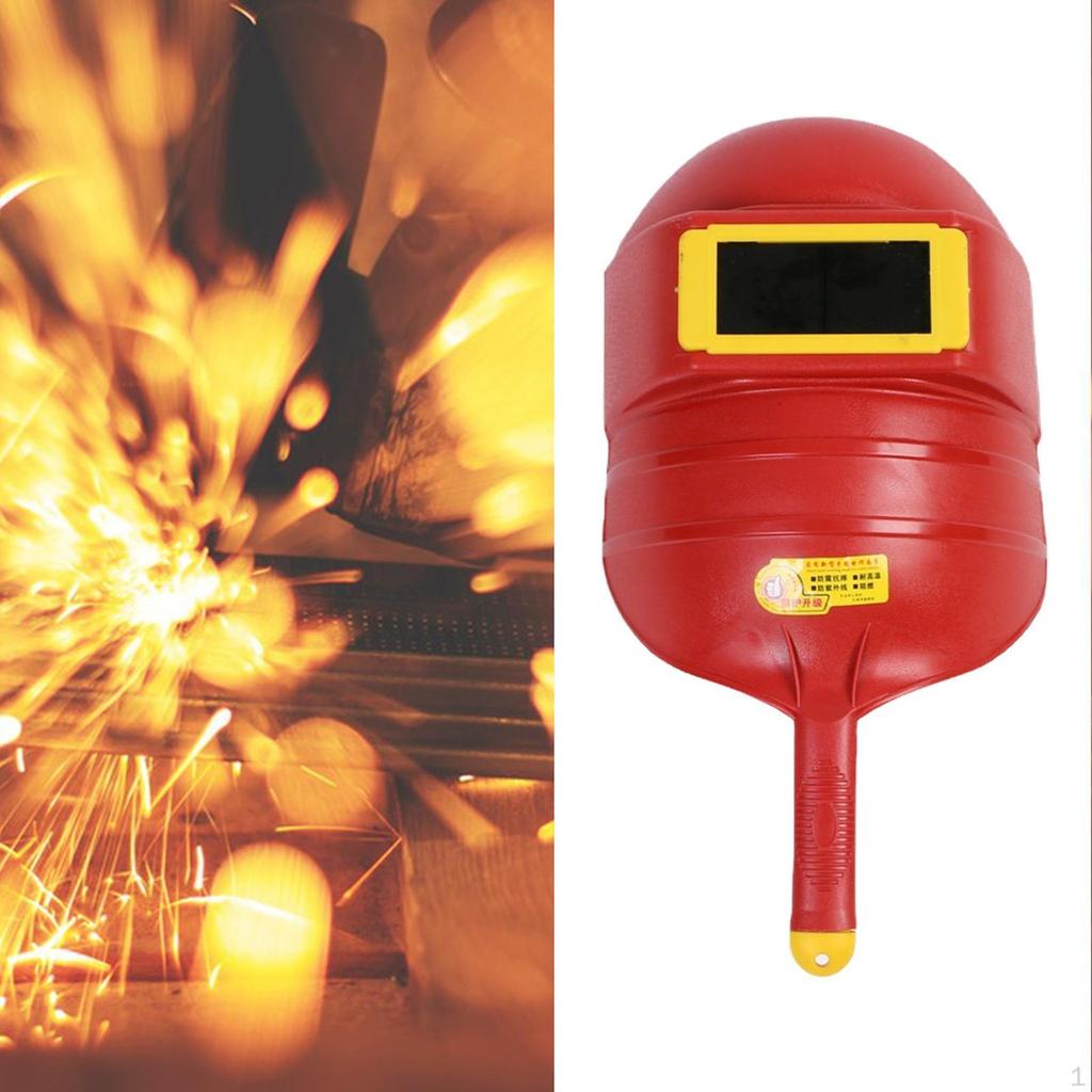 Hand Held Welding Cover Soldering Mask Comfortable Heat Resistant Handheld