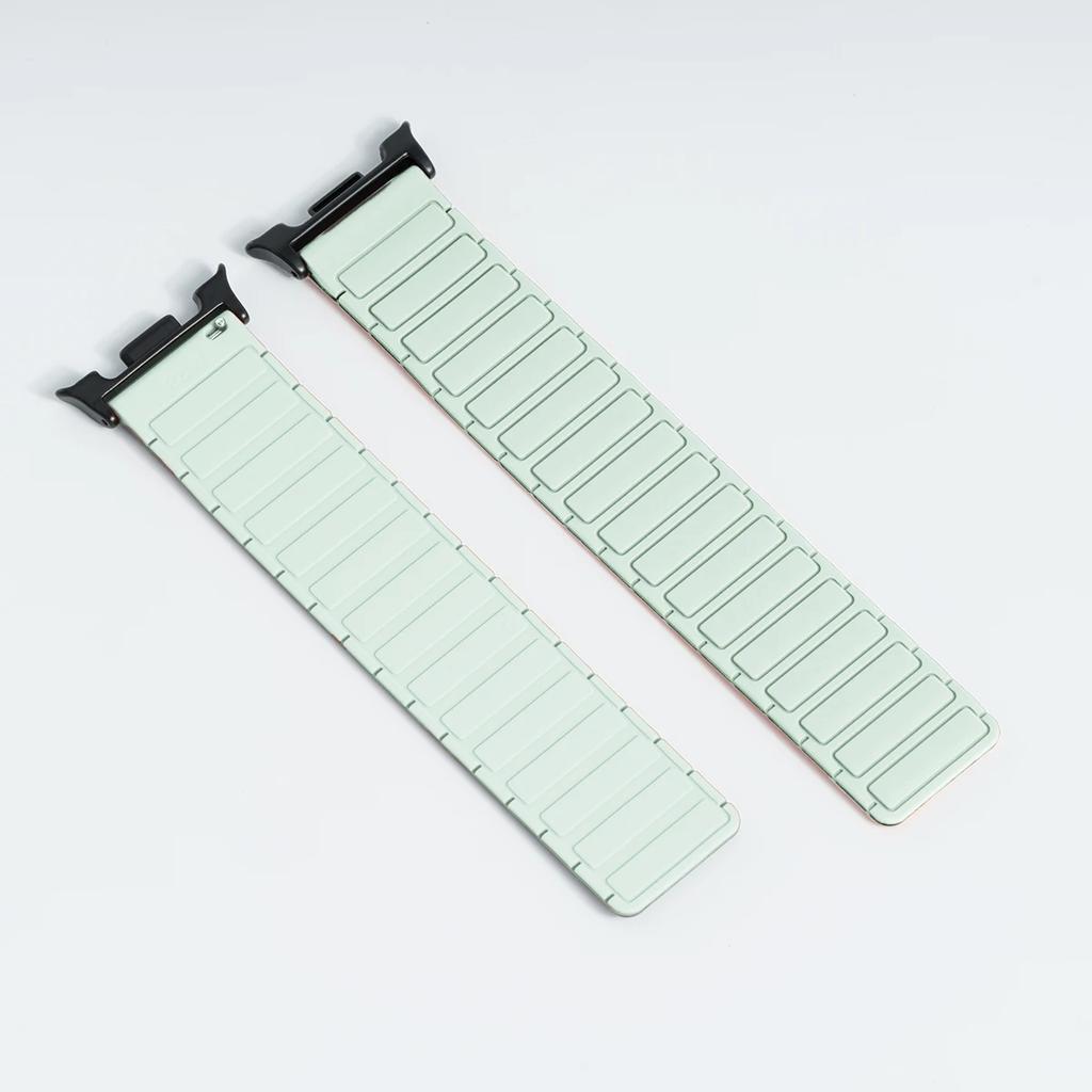 Magnetiskt loop-armband utan mellanrum för Samsung Galaxy Watch 8/8Classic Ultra 2 Silikonarmband för Samsung Galaxy Ultra 47mm Klockarmband