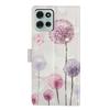 For Motorola Moto G86 5G Case Pattern Printing Wallet Stand Flip Leather Phone Cover with Strap