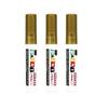 3Pcs Monument Paint Pen Sunproof Waterproof Stone Marker Pen For Writing Coloring On Tombstones Gravestone Restoration