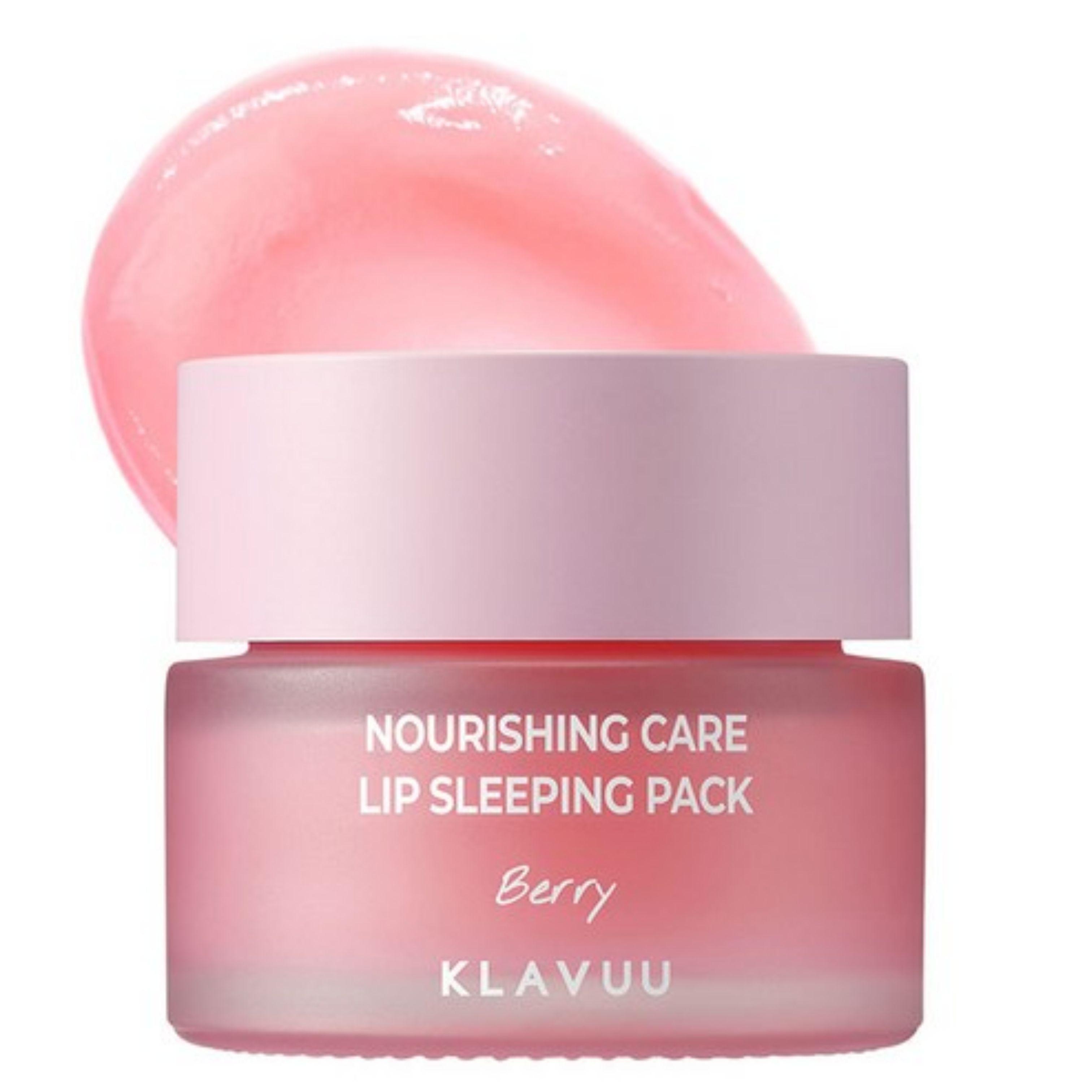 KLAVUU Nourishing Care Lip Sleeping Pack 20g Berry