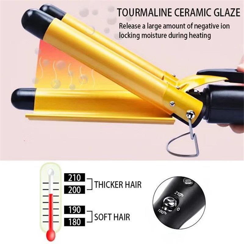Wireless Automatic Curling Iron & Straightener Comb