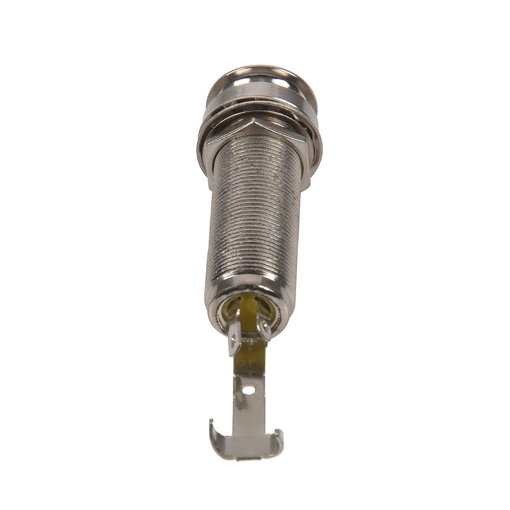 Classy-2X Mono Long Input Output Threaded Guitar Barrel Jack New 1/4 Inch