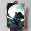 Death Stranding Game Printed Poster Customized Retro Wall Art Vintage Metal Tin Signs for Home Setup Decorations Room Decor Men