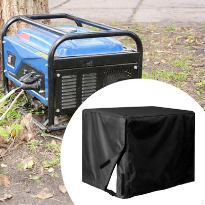 Housse de protection pour générateur en tissu Oxford 600D, facile à utiliser, noire, résistante à l'eau
