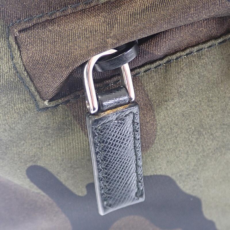 PRADA  BZ0032_ZSR_F0334 Backpack Â· Daypack Tessuto Camouflage/khaki Nylon/leather Women