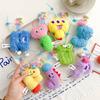 Cute Monster Plushie Keychain With Pp Cotton Filling For Bag Accessories