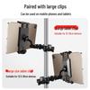 Tablet & iPad Phone Holder with Tripod & Camera Clip for Multi-Camera Views