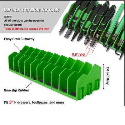 Zangenorganisator Handwerkzeug-Organisatoren, Aufbewahrungsregal Werkzeugschubladen-Organizer Zangen-Schneider-Organizer