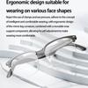 Hands Easy Glasses with Screen Voice Commands 8Hrs Battery Ergonomic Eyewears for Outdoor Travel Office Use