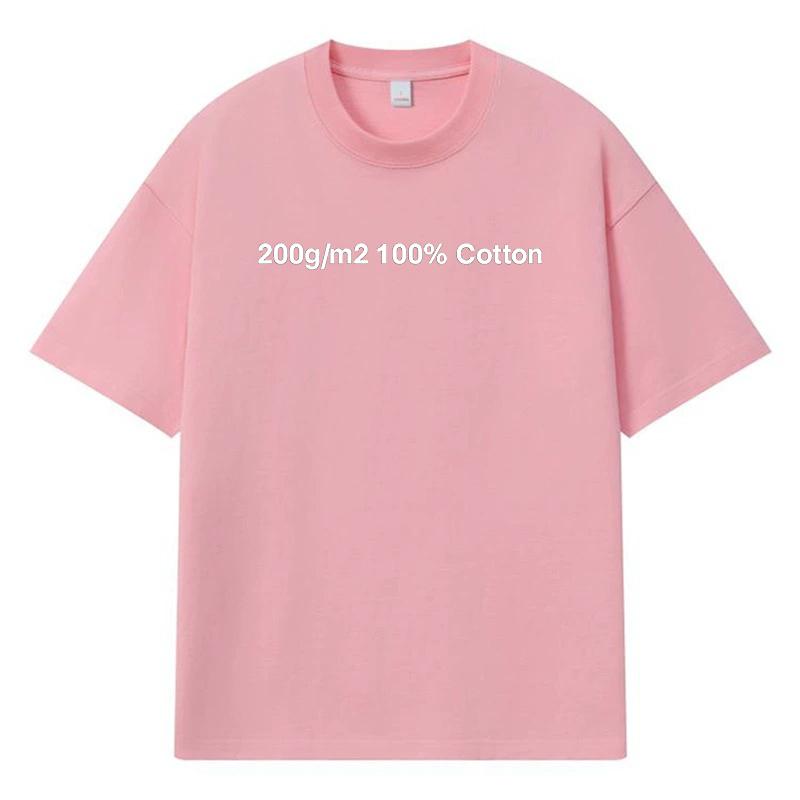 2026 Anime Summer Personality Street Trend 100% Cotton T Shirt Casual Oversized Y2k Harajuku Men T-shirt