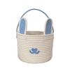 Cartoon Rabbit Cotton Rope Storage Basket (Pink, Set of 2)