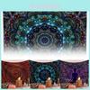 Elegant Mandala Series Tapestry Polyester Wall Hanging For Stylish Home Dcor