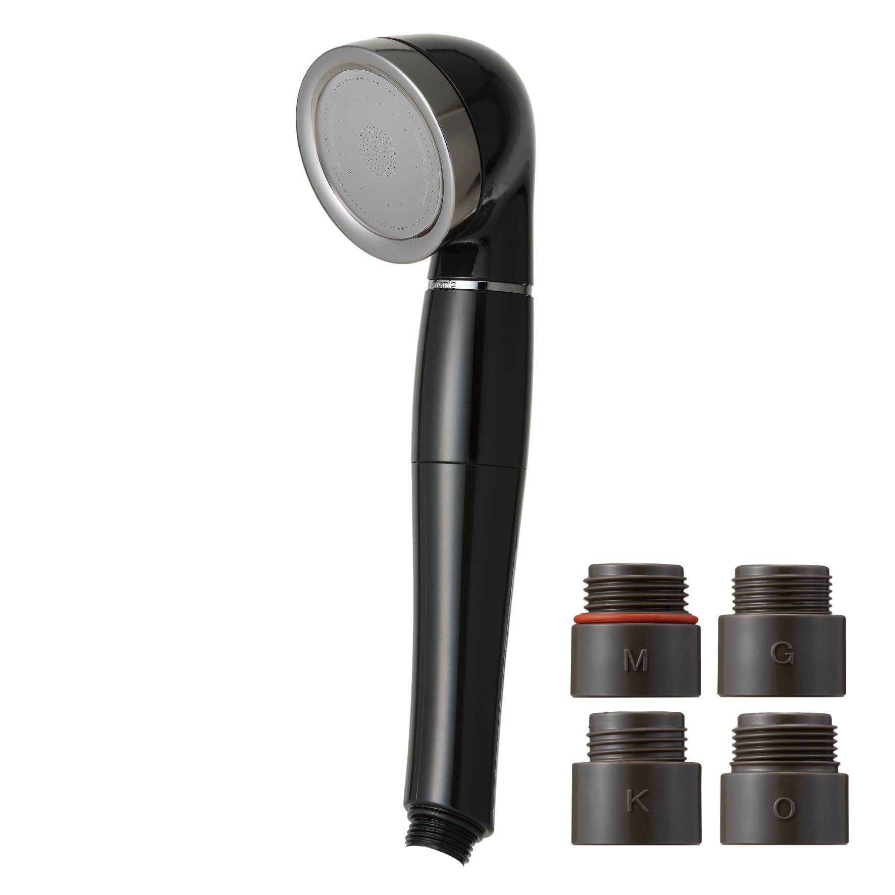 

Aramic Shower Head Silk Shower Series 05 High Durability Water Saving Up to Pressure Increase Antifouling Coat Black Made in Japan 50% AS3-05