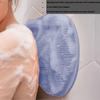 HOMAXA Shower Foot & Back Scrubber – Wall Mounted Silicone Massage Pad with Suction Cups | Exfoliates Skin, Improves Circulation & Soothes Feet |