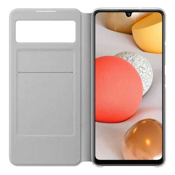 Pouzdro Samsung Ef-Ea426Pw A42 5G Bílé/Whitek S View Wallet Cover