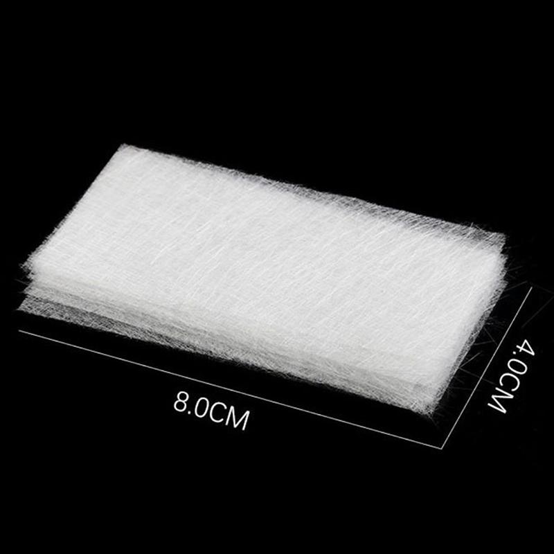

10/20Pcs Silk Fiberglass For Nail Extension Form Non-Woven Silks Uv Gel Fiber 10Pcs