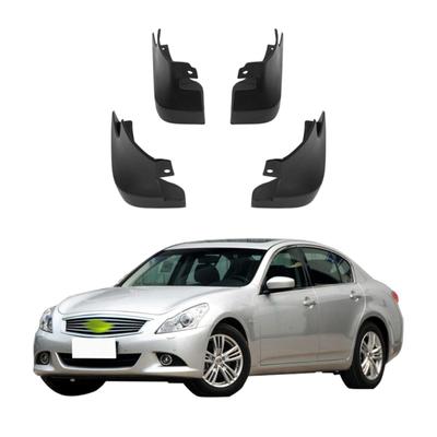 4PCS Splash Guards Mudguards Compatible with Infiniti G25 G35 G37 Q40 2007 2008 2009 2010 2011 2012 2013 2014 2015
