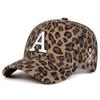 Cappellini da Baseball Unisex con Ricamo Lettera A Stampa Leopardo Primavera e Autunno Regolabili da Esterno Cappelli Casual Cappello Parasole Cappellino Sportivo