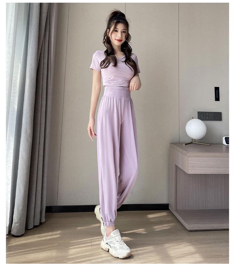 2025 Women's Quick-Dry Running & Fitness Sportswear Set - Yoga Pants & Hiking Outfit