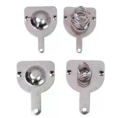Battery Box Spring Contact Sheets Package; 10PCS 16*16MM 18.5*16.5MM for 18650 Single Bipolar Battery